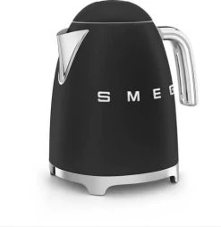 Smeg 50's Style Waterkoker 1,7 Liter Mat Zwart -Keukenproducten Winkel 1460462