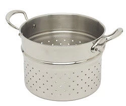 Mauviel M'Cook Pasta-inzet ø 24 Cm Rvs Glans 3 Mauviel M'Cook Pasta-inzet ø 24 Cm Rvs Glans