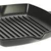 Le Creuset Skillet Grill Vierkant 26 Cm Gietijzer Matzwart -Keukenproducten Winkel 6725 694 1