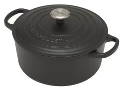 Le Creuset Signature Braadpan 3,3 Liter ø 22 Cm Gietijzer Matzwart