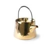 HK Living ACE6740 Bold & Basic Theepot 700 Ml Aardewerk Goudkleurig -Keukenproducten Winkel ace6740 lr 01