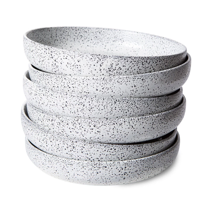 HK Living ACE7035 Gradient Diep Bord ø 21,5 Cm Crèmekleurig 2 Stuks 5 HK Living ACE7035 Gradient Diep Bord ø 21,5 Cm Crèmekleurig 2 Stuks - Afbeelding 3