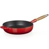 Le Creuset Sauteerpan Rond Met Open Greep ø 28 Cm Gietijzer Kersrood -Keukenproducten Winkel apisfodaf 16424.1643707489 1