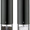 Cilio Bergamo Elektrische Peper- En Zoutmolen 22 Cm Rvs Zwart 1 Cilio Bergamo Elektrische Peper- En Zoutmolen 22 Cm Rvs Zwart -Keukenproducten Winkel bergamo