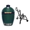 Big Green Egg Large Barbecue ø 47 Cm Keramiek Groen Met IntEGGrated Nest En Handler -Keukenproducten Winkel bge hoofd 2 large integgrated nest handler 1