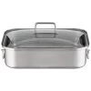 Rösle Expertiso Braadslede Met Deksel 38,5 X 28 Cm Rvs -Keukenproducten Winkel braad 1