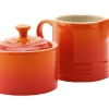 Le Creuset Suiker- En Melkset Aardewerk Vulcanique 2-delig 1 Le Creuset Suiker- En Melkset Aardewerk Vulcanique 2-delig -Keukenproducten Winkel creuset melkkan en suikerpot vulcanique 1
