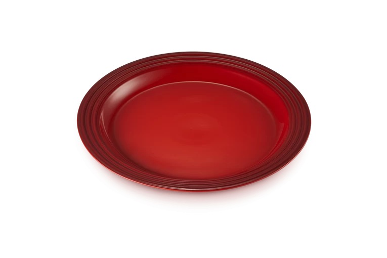 Le Creuset Serviesset Aardewerk Kersrood 12-delig 4 Le Creuset Serviesset Aardewerk Kersrood 12-delig - Afbeelding 2