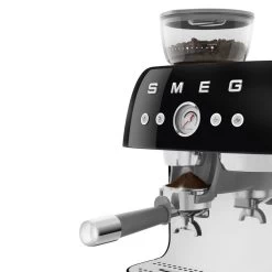 Smeg 50's Style Handmatige Espressomachine 2,4 Liter Zwart -Keukenproducten Winkel egf03bleu 5 1