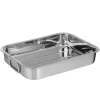 Il Cucinino Braadslede 42 X 30 Cm Rvs -Keukenproducten Winkel il cucinino braadslede