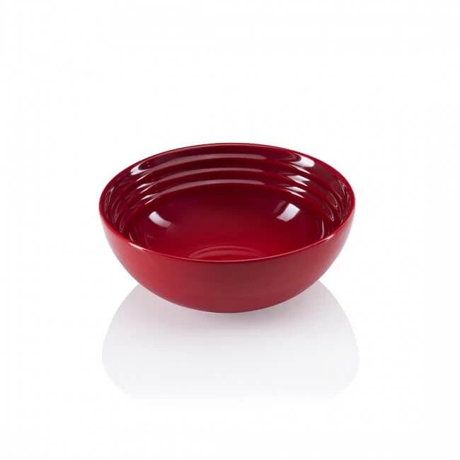 Le Creuset Kom ø 16 Cm Aardewerk Kersrood 3 Le Creuset Kom ø 16 Cm Aardewerk Kersrood