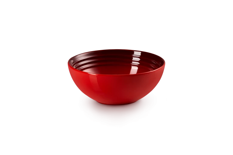 Le Creuset Serviesset Aardewerk Kersrood 12-delig 6 Le Creuset Serviesset Aardewerk Kersrood 12-delig - Afbeelding 4