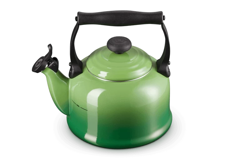 Le Creuset Tradition Fluitketel 2,1 Liter Staal Bamboo