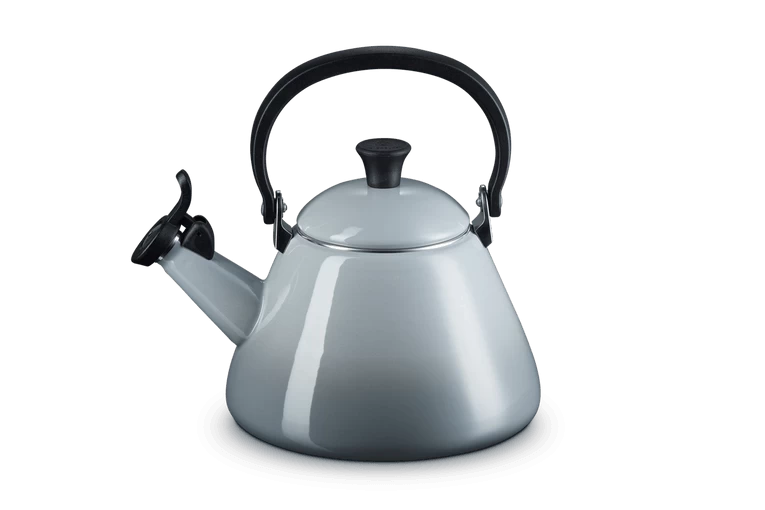 Le Creuset Kone Fluitketel 1,6 Liter Staal Mist Grey