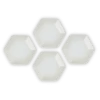 Le Creuset Hexagon Serveerschaaltje 9,5 Cm Aardewerk Meringue 4 Stuks -Keukenproducten Winkel lc 20210614 zs ps fs 69259957160030 003 1