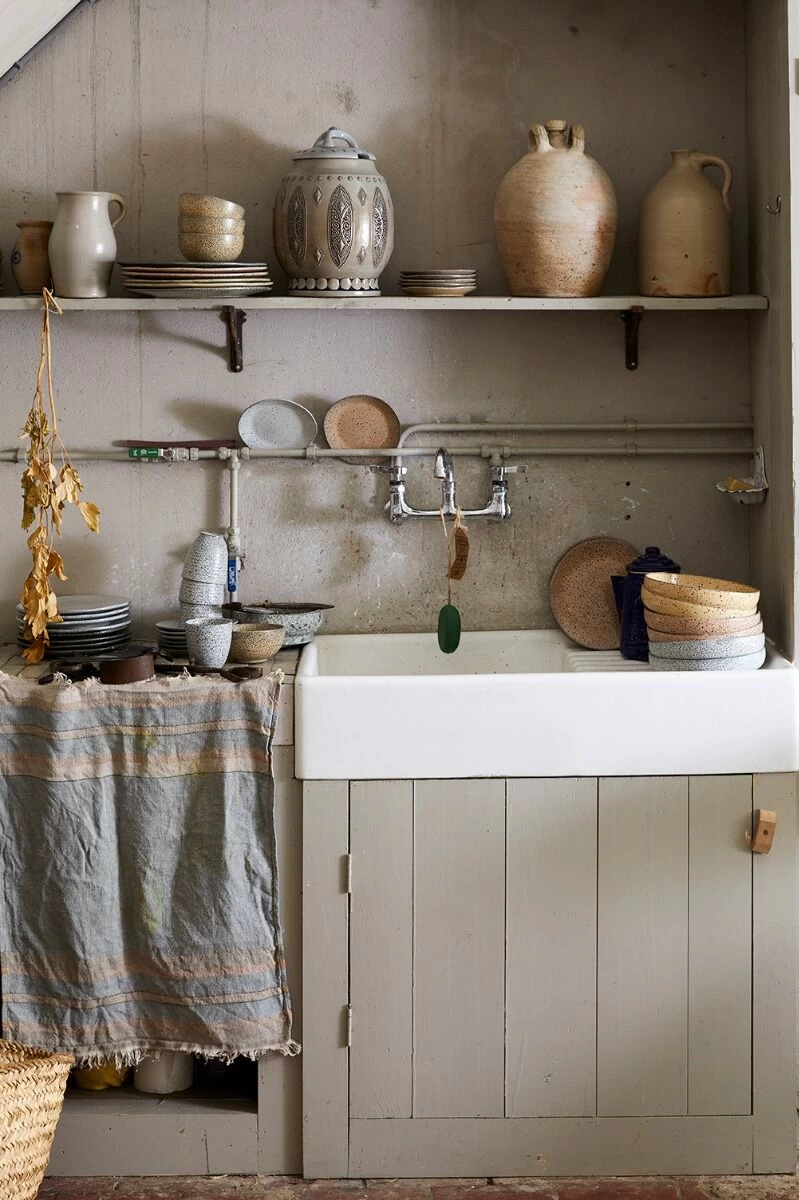 HK Living ACE7035 Gradient Diep Bord ø 21,5 Cm Crèmekleurig 2 Stuks 6 HK Living ACE7035 Gradient Diep Bord ø 21,5 Cm Crèmekleurig 2 Stuks - Afbeelding 4