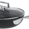 Cristel Castel'pro Exceliss+ Ultralu Sauteerpan Met Anti-aanbaklaag En Glasdeksel ø 28 Cm Aluminium Zwart -Keukenproducten Winkel sauteuse castel pro alu2 1