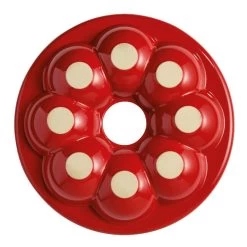 Emile Henry Broodbakvorm Kroonvormig ø 30,5 Cm Aardewerk Rood -Keukenproducten Winkel schermopname 233