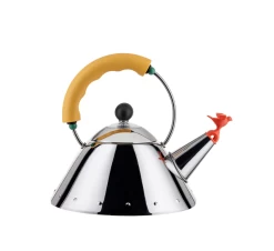 Alessi Michael Graves Fluitketel 1 Liter Rvs Geel