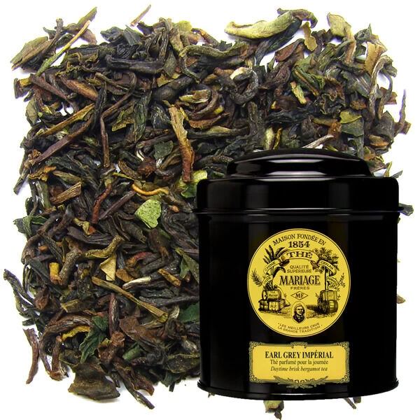 Mariage Frères Earl Grey Imperial Zwarte Thee 100 Gram 3 Mariage Frères Earl Grey Imperial Zwarte Thee 100 Gram