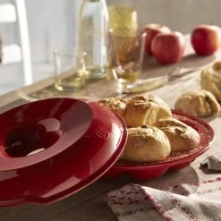 Emile Henry Broodbakvorm Kroonvormig ø 30,5 Cm Aardewerk Zwart -Keukenproducten Winkel univ 1 3 2